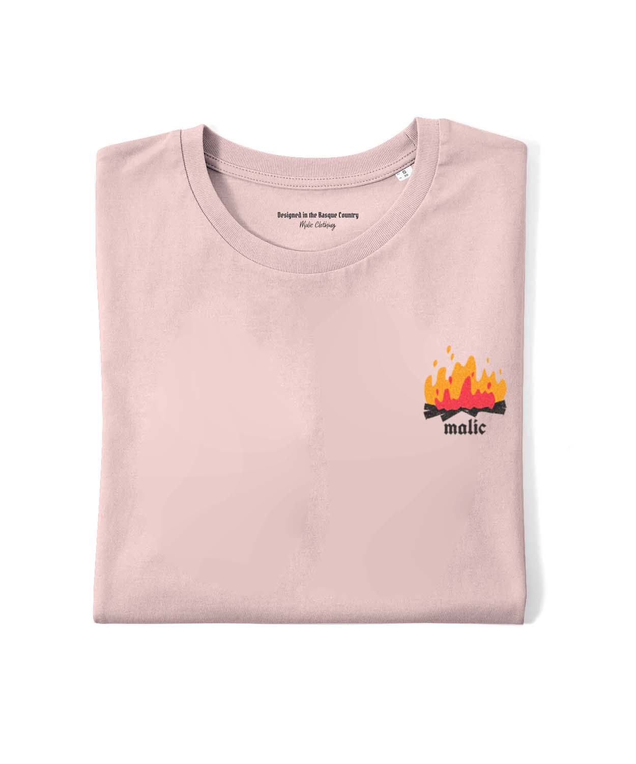 Camiseta DON'T PANIC rosa