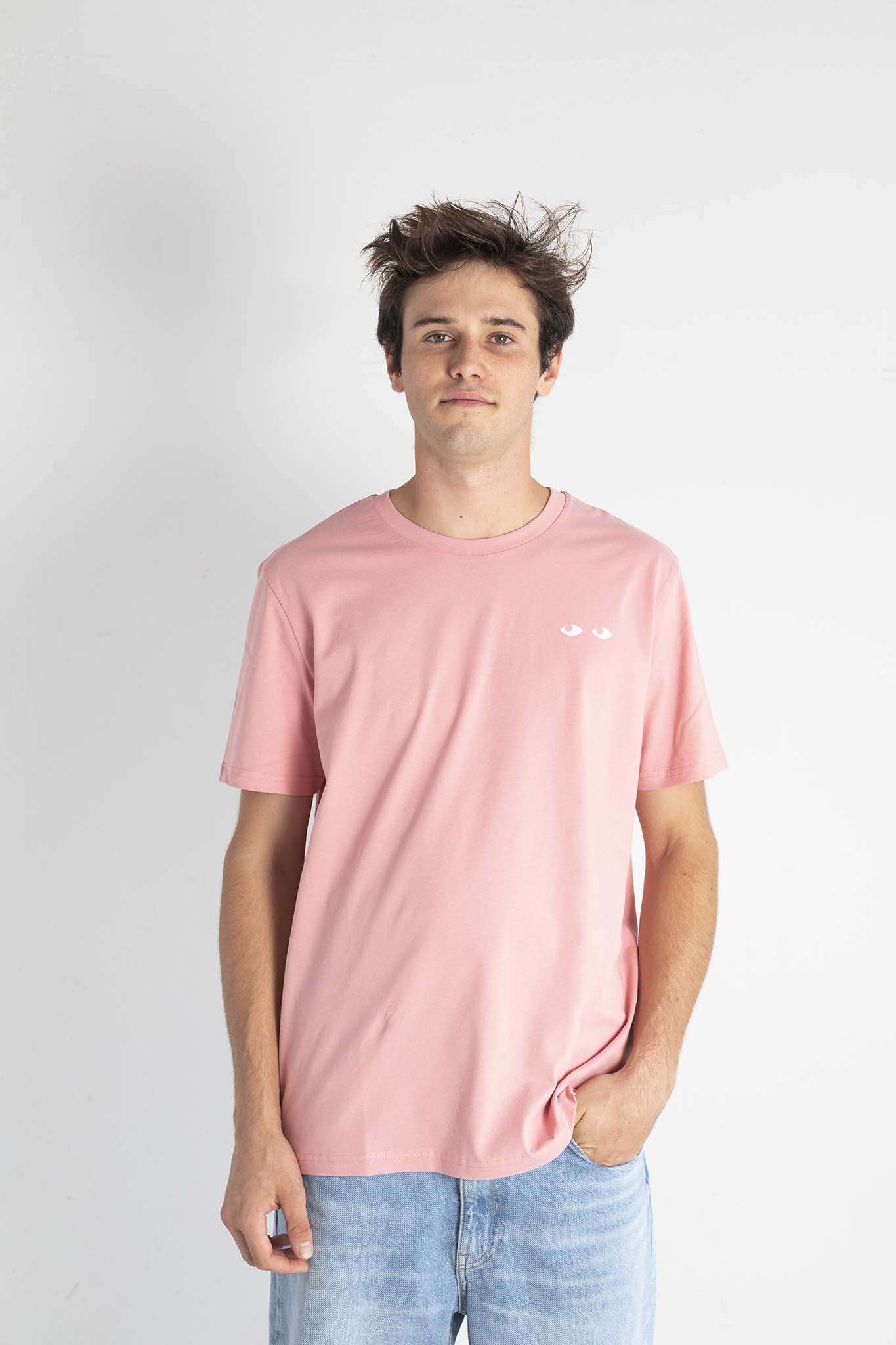 Camiseta LOOK AROUND rosa canyon