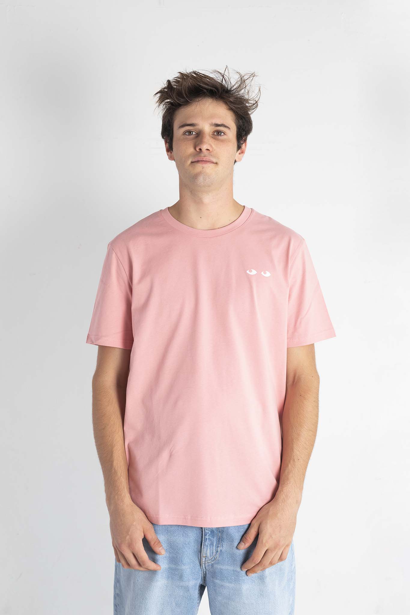 Camiseta LOOK AROUND rosa canyon