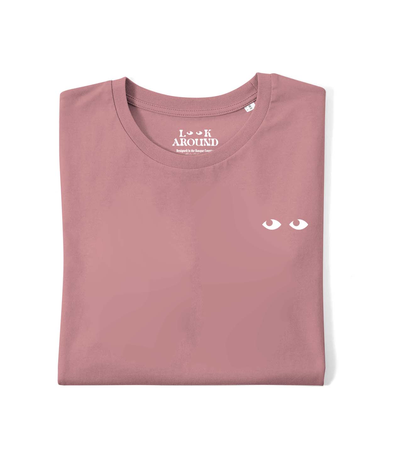 Camiseta LOOK AROUND rosa canyon