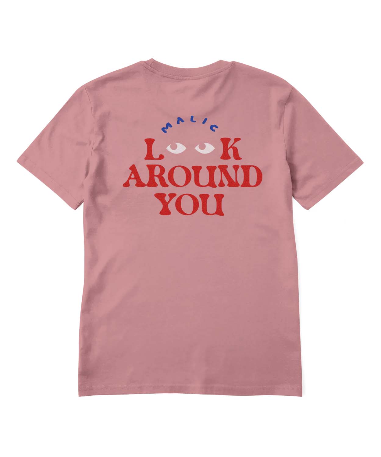 Camiseta LOOK AROUND rosa canyon