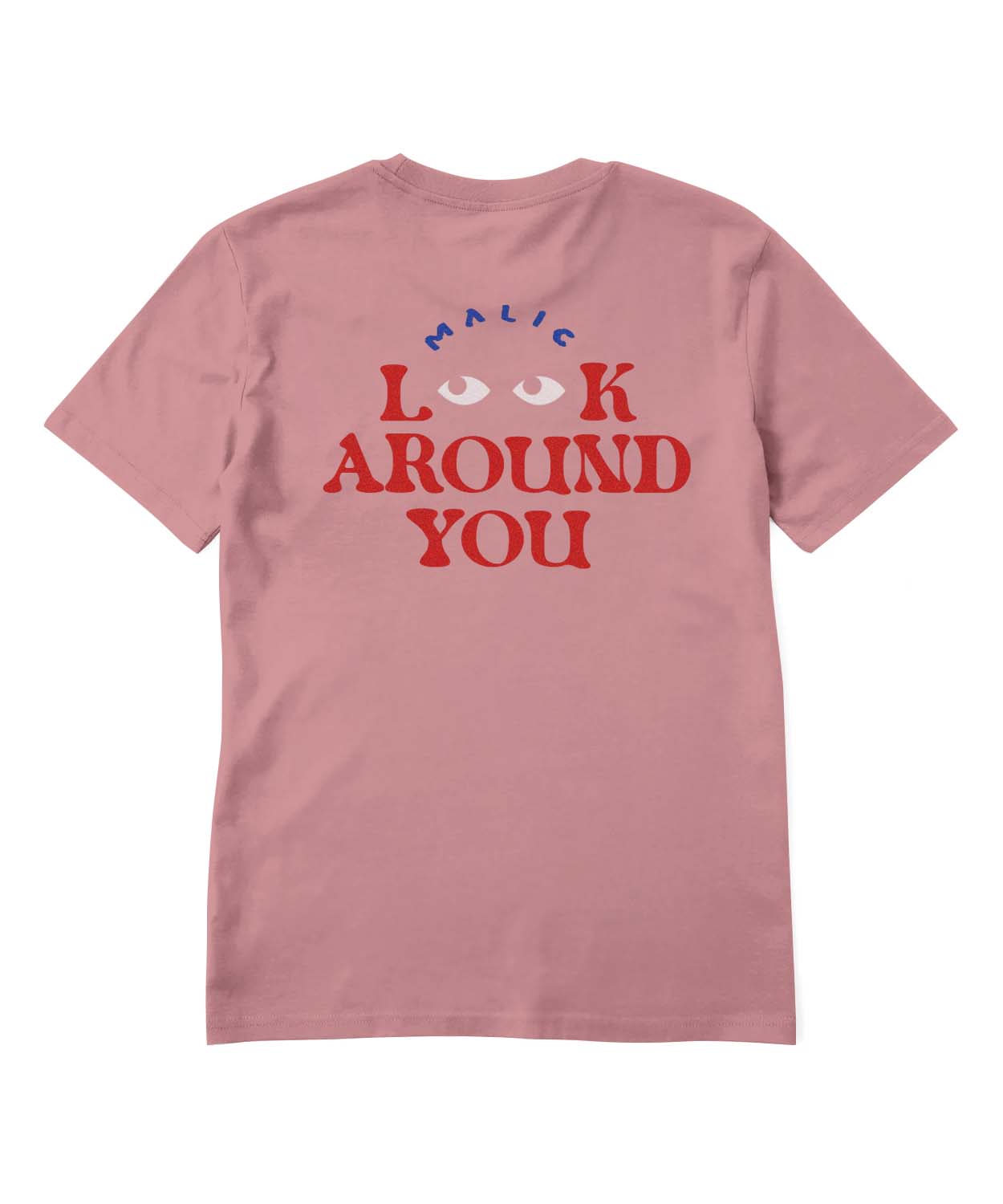 Camiseta LOOK AROUND rosa canyon