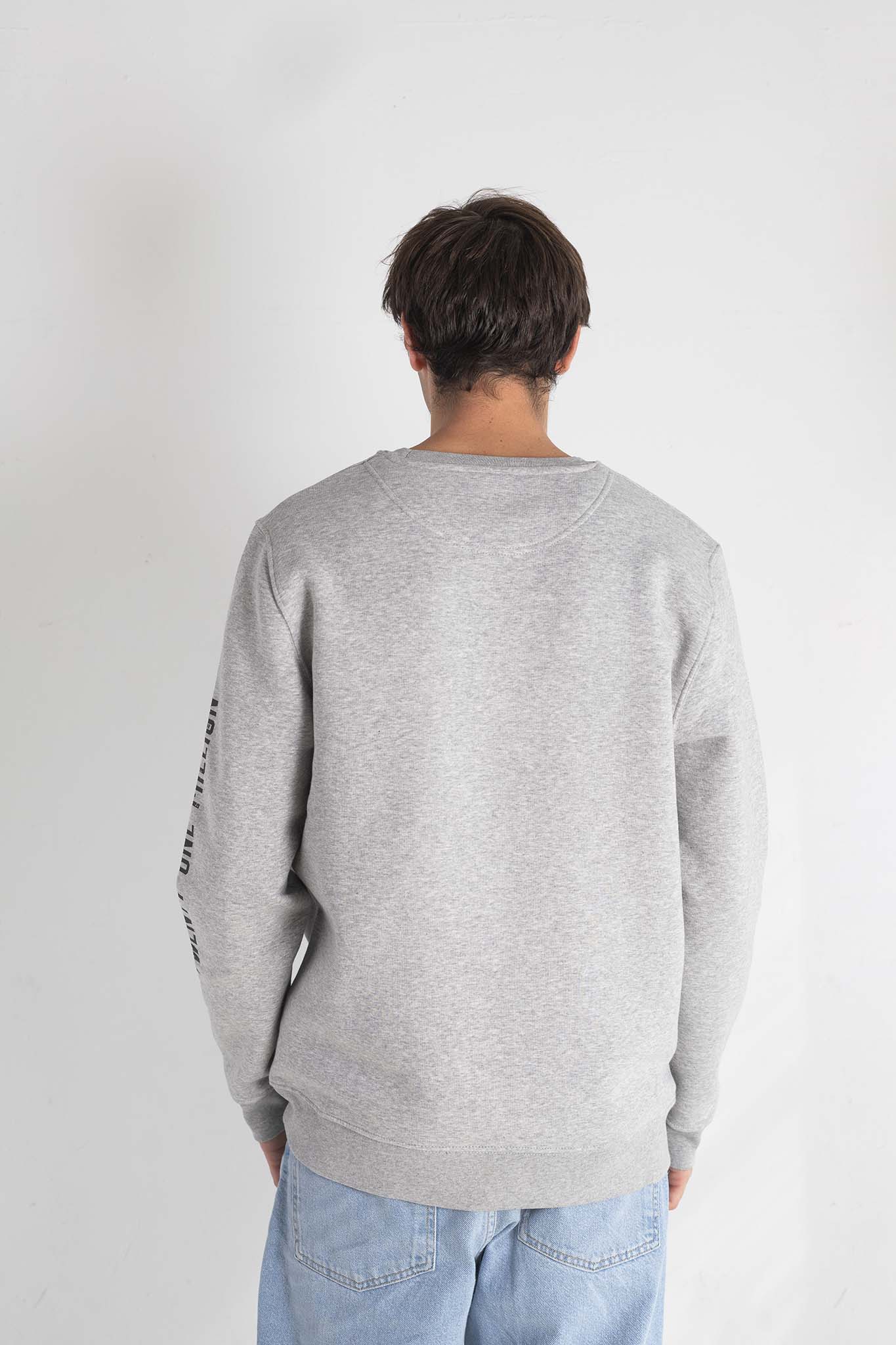 Sudadera SATOSHI gris mellange