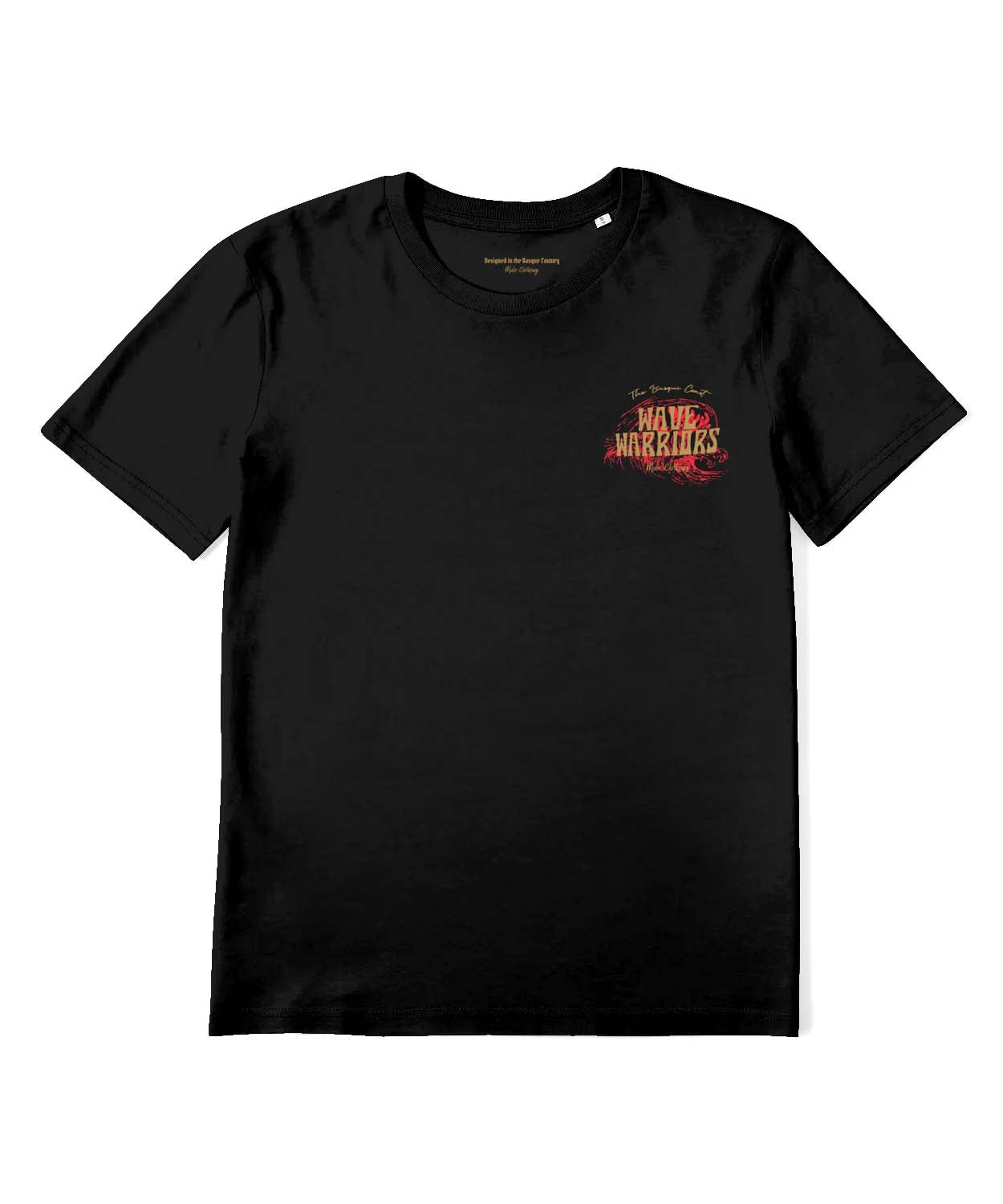 Camiseta WAVE WARRIORS negra