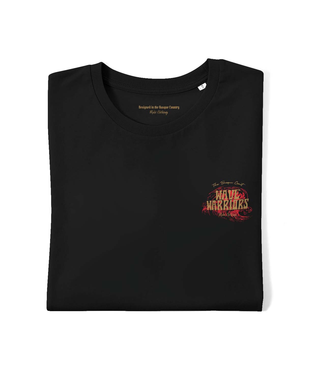Camiseta WAVE WARRIORS negra