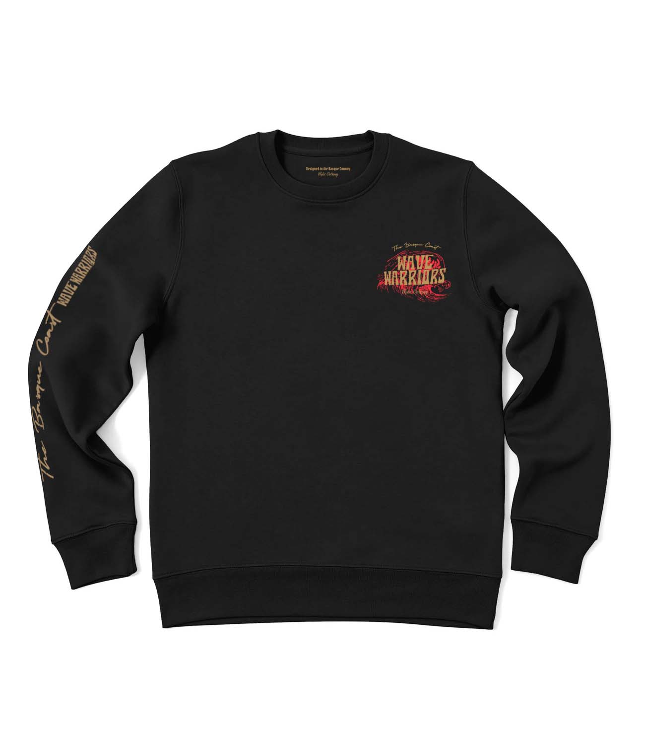 Sudadera WAVE WARRIORS negra