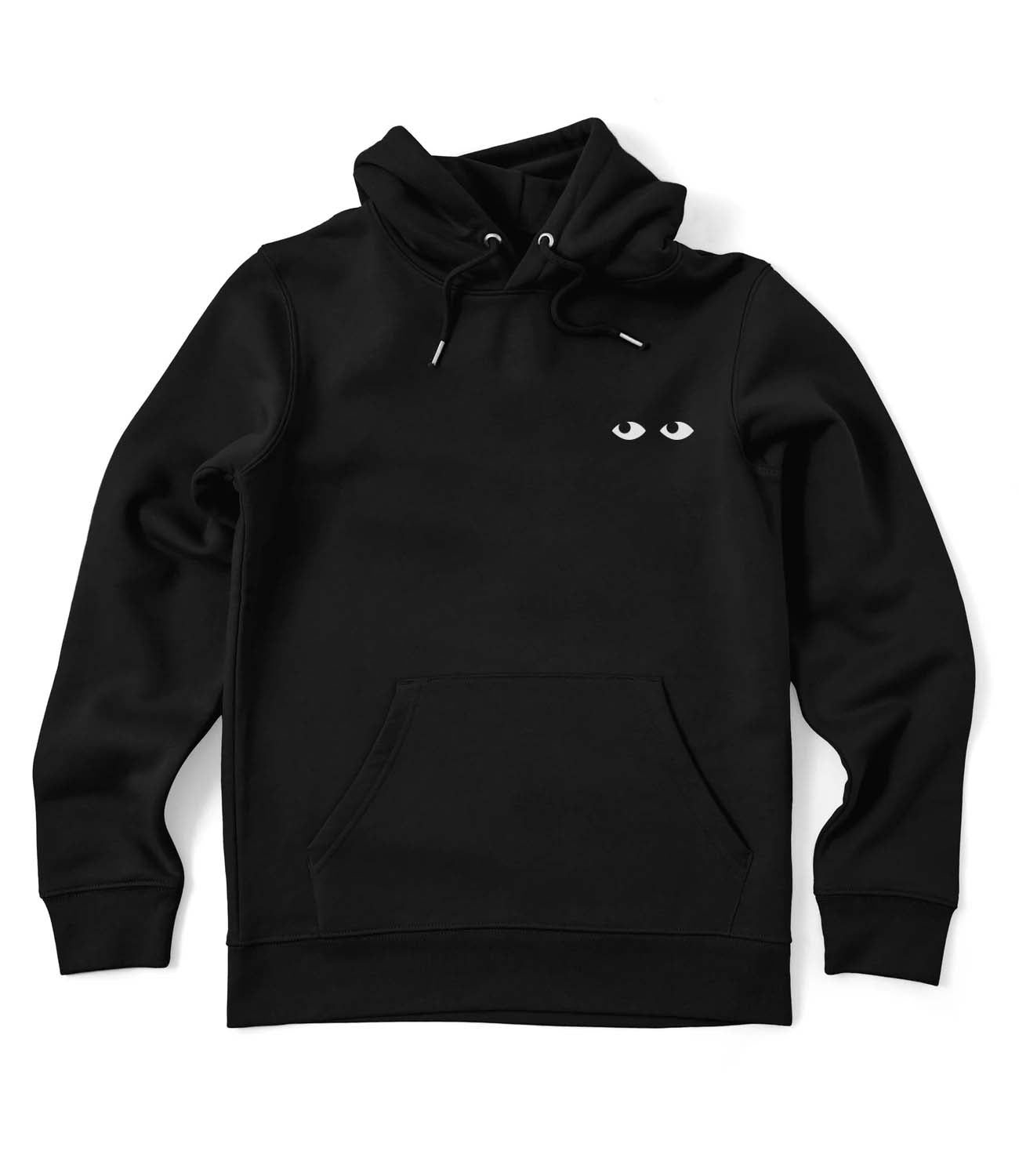 Hoodie LOOK AROUND negra