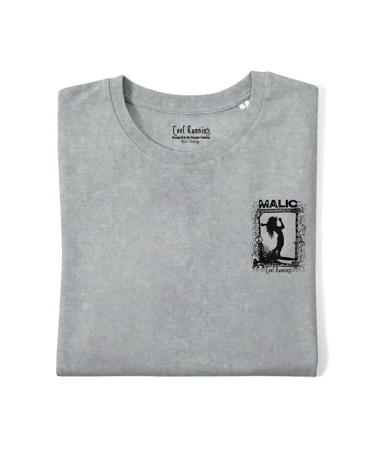 Camiseta COOL RUNNIN'S gris vintage